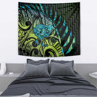 Southland Takehe Pounama Tapestry Aotearoa Poutama Paua Shell Fern