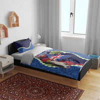 Southland Anniversary Day Bedding Set Murihiku 1861 Maori Bird Mix Pohutukawa