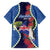 Southland Anniversary Day Family Matching Long Sleeve Bodycon Dress and Hawaiian Shirt Murihiku 1861 Maori Bird Mix Pohutukawa