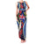 Southland Anniversary Day Family Matching Tank Maxi Dress and Hawaiian Shirt Murihiku 1861 Maori Bird Mix Pohutukawa