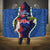 Southland Anniversary Day Hooded Blanket Murihiku 1861 Maori Bird Mix Pohutukawa