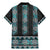 Paua Shell Taniko Pattern Aotearoa Family Matching Mermaid Dress and Hawaiian Shirt Niho Taniwha Mix Poutama