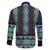 Paua Shell Taniko Pattern Aotearoa Family Matching Mermaid Dress and Hawaiian Shirt Niho Taniwha Mix Poutama