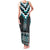 Paua Shell Taniko Pattern Aotearoa Family Matching Tank Maxi Dress and Hawaiian Shirt Niho Taniwha Mix Poutama