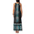 Paua Shell Taniko Pattern Aotearoa Family Matching Tank Maxi Dress and Hawaiian Shirt Niho Taniwha Mix Poutama