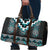 Paua Shell Taniko Pattern Aotearoa Travel Bag Niho Taniwha Mix Poutama - Polynesian Pride