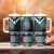 Paua Shell Taniko Pattern Aotearoa Tumbler With Handle Niho Taniwha Mix Poutama
