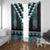 Paua Shell Taniko Pattern Aotearoa Window Curtain Niho Taniwha Mix Poutama