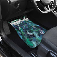 Aotearoa Korowai Motif Car Mats Hei Matau Poutama Maori Pattern