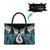 Aotearoa Korowai Motif Leather Bag Hei Matau Poutama Maori Pattern - Polynesian Pride