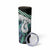 Aotearoa Korowai Motif Skinny Tumbler Hei Matau Poutama Maori Pattern
