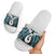 Aotearoa Korowai Motif Slide Sandals Hei Matau Poutama Maori Pattern - Polynesian Pride