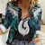 Aotearoa Korowai Motif Women Casual Shirt Hei Matau Poutama Maori Pattern