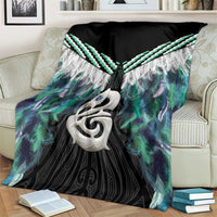 Aotearoa Korowai Motif Blanket Hei Manaia Poutama Maori Pattern