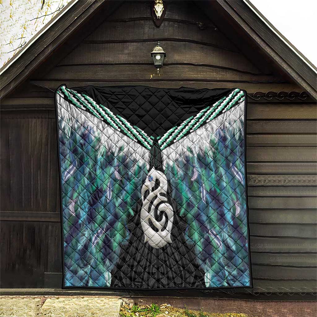 Aotearoa Korowai Motif Quilt Hei Manaia Poutama Maori Pattern