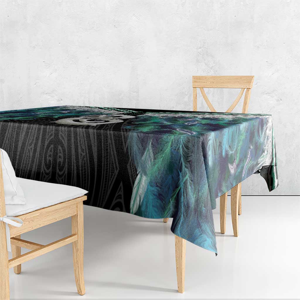 Aotearoa Korowai Motif Tablecloth Hei Manaia Poutama Maori Pattern