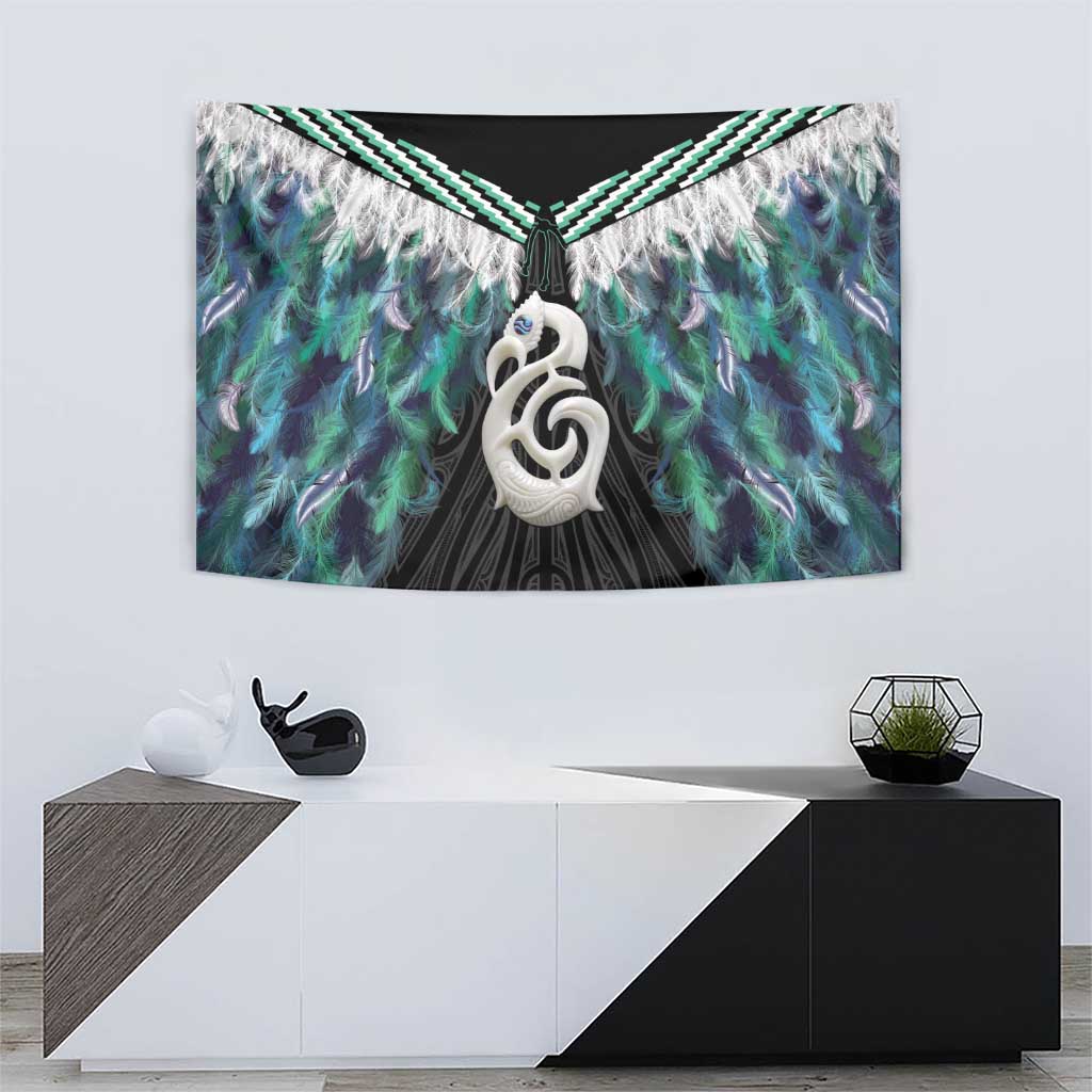 Aotearoa Korowai Motif Tapestry Hei Manaia Poutama Maori Pattern