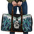 Aotearoa Korowai Motif Travel Bag Hei Manaia Poutama Maori Pattern - Polynesian Pride