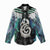 Aotearoa Korowai Motif Women Casual Shirt Hei Manaia Poutama Maori Pattern