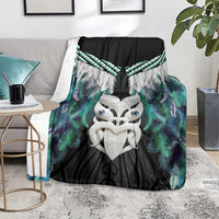 Aotearoa Korowai Motif Blanket Maori Wheku Poutama