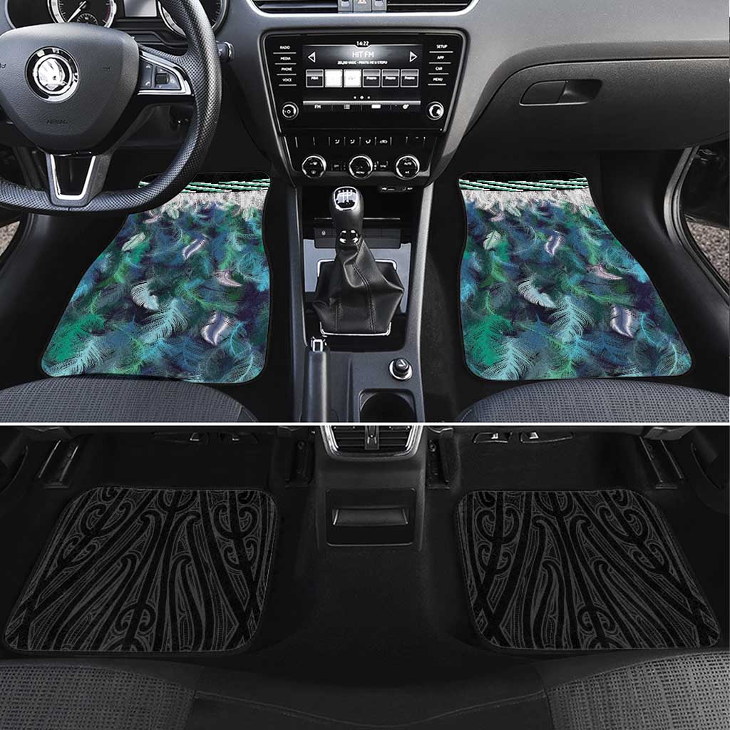 Aotearoa Korowai Motif Car Mats Maori Wheku Poutama