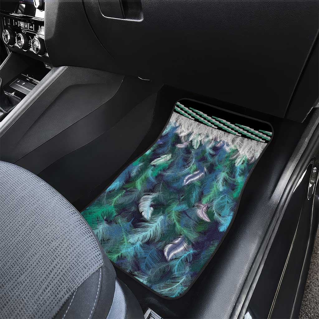 Aotearoa Korowai Motif Car Mats Maori Wheku Poutama