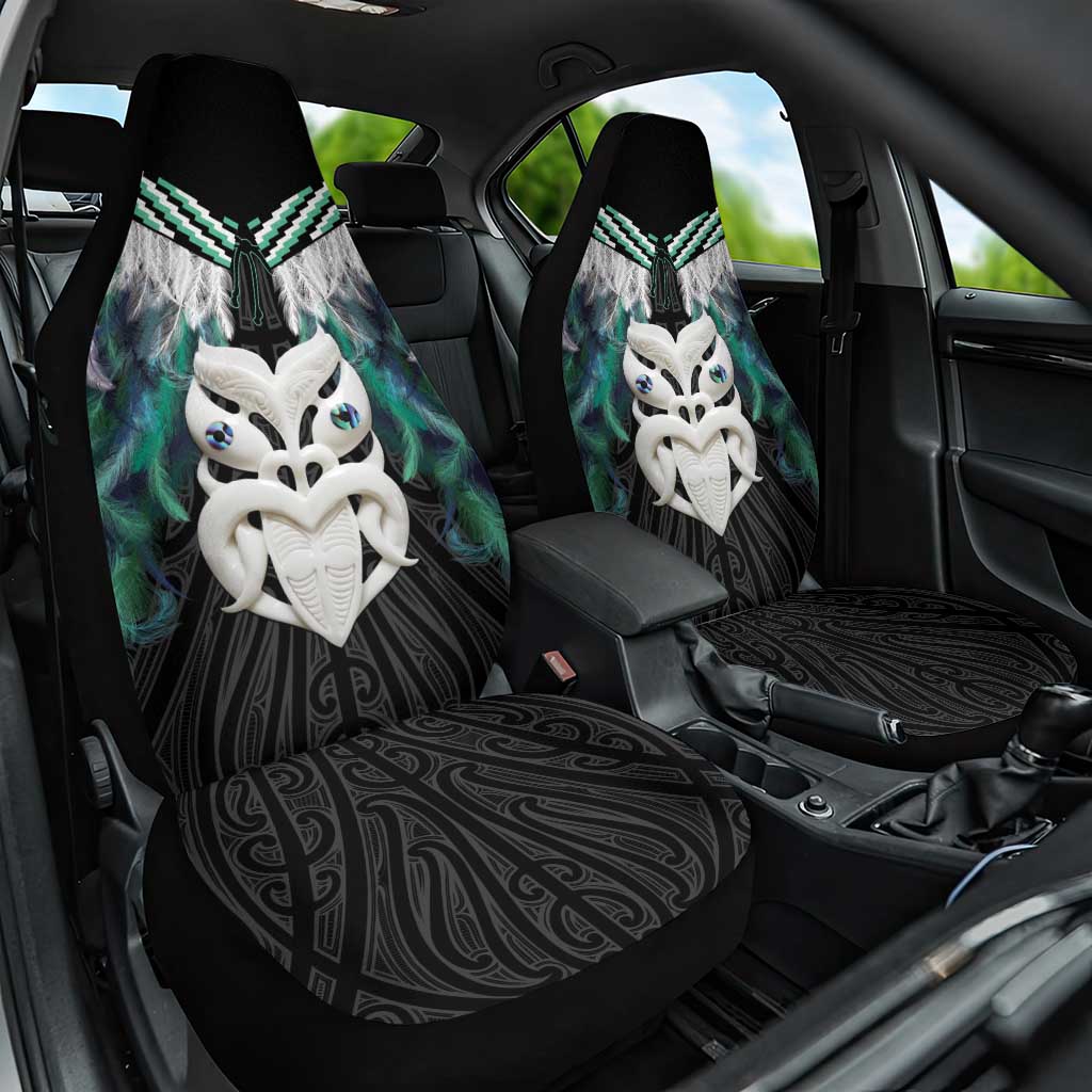 Aotearoa Korowai Motif Car Seat Cover Maori Wheku Poutama