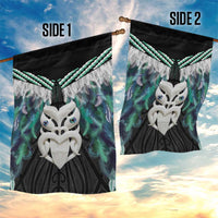 Aotearoa Korowai Motif Garden Flag Maori Wheku Poutama