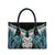 Aotearoa Korowai Motif Leather Bag Maori Wheku Poutama - Polynesian Pride