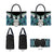 Aotearoa Korowai Motif Leather Bag Maori Wheku Poutama - Polynesian Pride