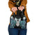 Aotearoa Korowai Motif Shoulder Handbag Maori Wheku Poutama