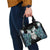 Aotearoa Korowai Motif Shoulder Handbag Maori Wheku Poutama