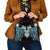 Aotearoa Korowai Motif Shoulder Handbag Maori Wheku Poutama