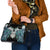 Aotearoa Korowai Motif Shoulder Handbag Maori Wheku Poutama