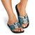 Aotearoa Korowai Motif Slide Sandals Maori Wheku Poutama - Polynesian Pride