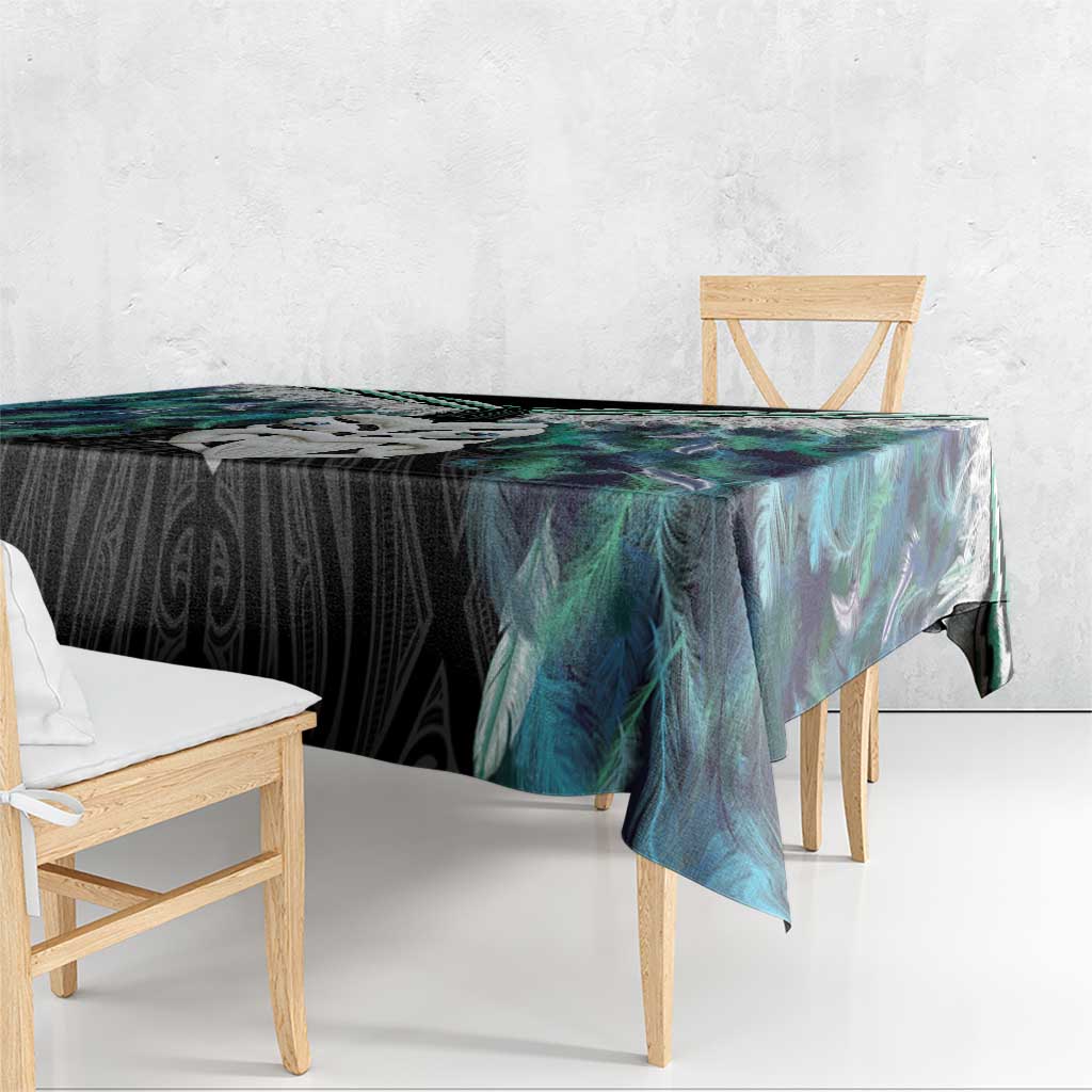 Aotearoa Korowai Motif Tablecloth Maori Wheku Poutama