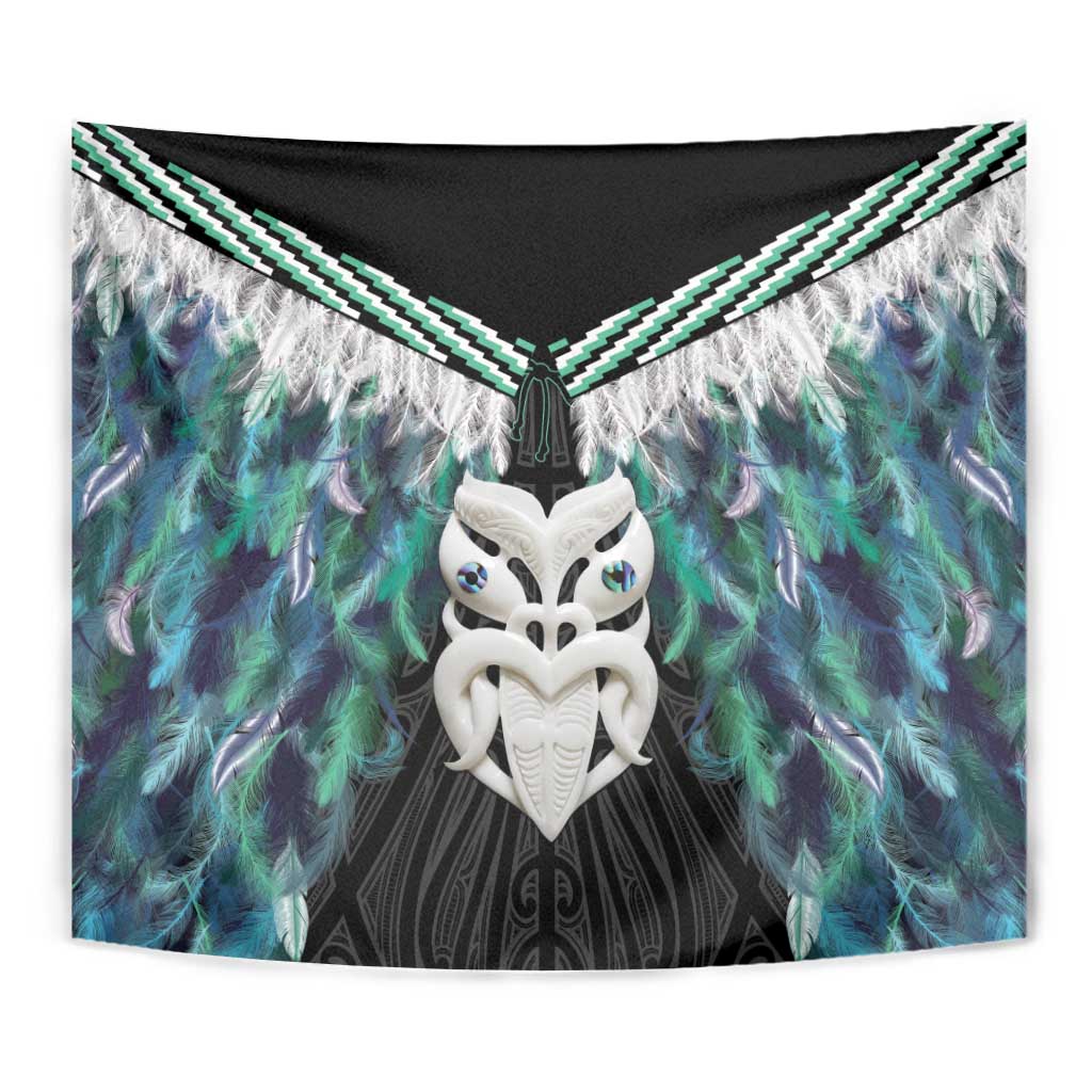 Aotearoa Korowai Motif Tapestry Maori Wheku Poutama