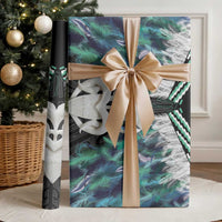 Aotearoa Korowai Motif Wrapping Paper Maori Wheku Poutama - Polynesian Pride