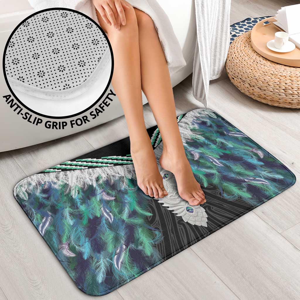 Aotearoa Korowai Motif Bathroom Set Maori Tane Poutama - Polynesian Pride