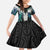 Aotearoa Korowai Motif Family Matching Tank Maxi Dress and Hawaiian Shirt Maori Tane Poutama