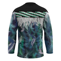 Aotearoa Korowai Motif Hockey Jersey Maori Tane Poutama - Polynesian Pride