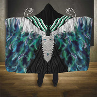 Aotearoa Korowai Motif Hooded Blanket Maori Tane Poutama