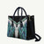 Aotearoa Korowai Motif Leather Bag Maori Tane Poutama - Polynesian Pride