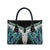 Aotearoa Korowai Motif Leather Bag Maori Tane Poutama - Polynesian Pride