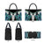 Aotearoa Korowai Motif Leather Bag Maori Tane Poutama - Polynesian Pride