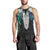 Aotearoa Korowai Motif Men Tank Top Maori Tane Poutama