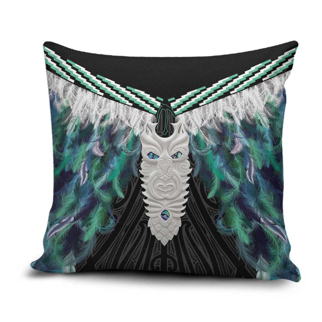 Aotearoa Korowai Motif Pillow Cover Maori Tane Poutama - Polynesian Pride