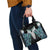 Aotearoa Korowai Motif Shoulder Handbag Maori Tane Poutama