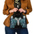 Aotearoa Korowai Motif Shoulder Handbag Maori Tane Poutama