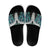 Aotearoa Korowai Motif Slide Sandals Maori Tane Poutama - Polynesian Pride